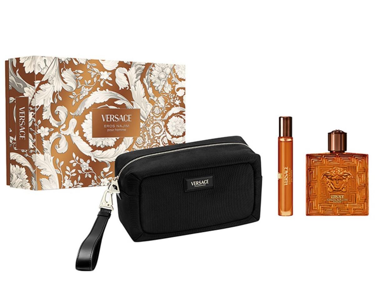 Versace Erkek Parfüm Seti Eros Najim 100Ml+10Ml Parfüm+Bag