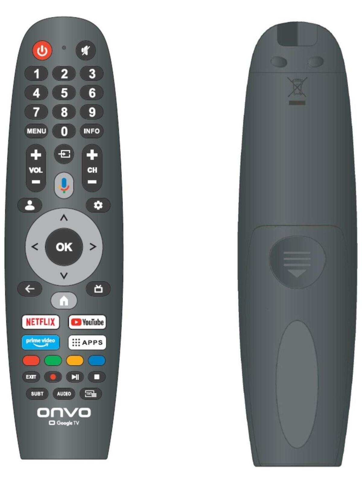 ONVO Qled Tv 85" 85OVF9000UQ Uhd Qled Google Tv