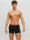 Jack&Jones Erkek Boxer 3Lü 12127816 Siyah