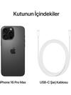 Apple Cep Telefonu Iphone 16 Pro Max 256Gb Black Titanium