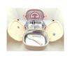Vagonlife 1200 Ml 3 Bölmeli Paslanmaz Çelik Lunchbox Bl50251-2 Sarı