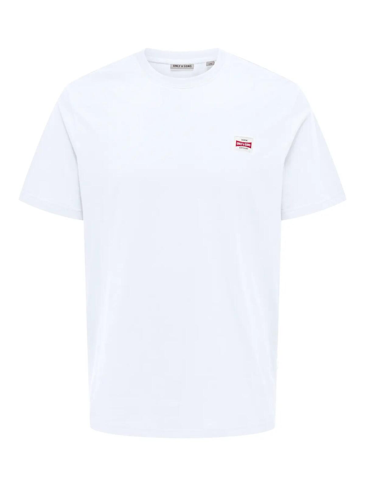 Only&Sons Tişört 22033190 Beyaz