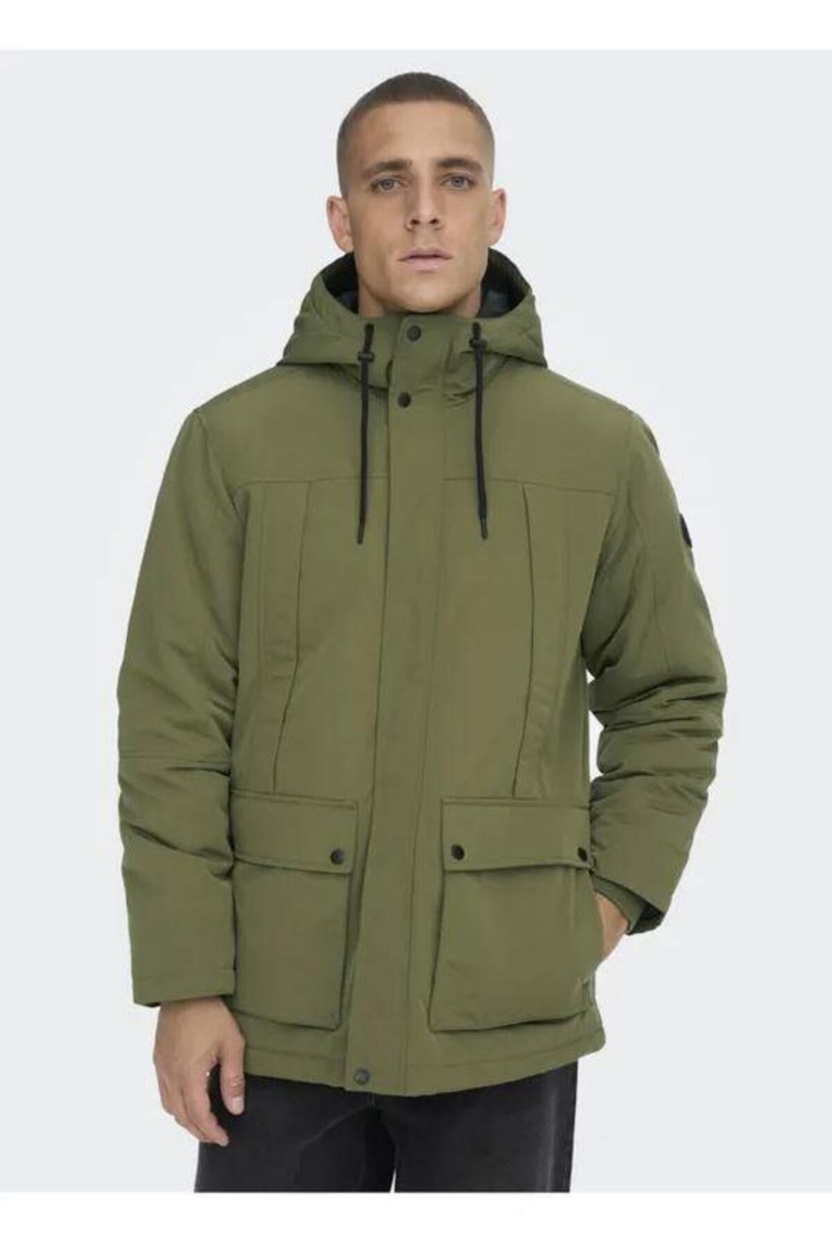 Only&Sons Parka 22022654 Haki
