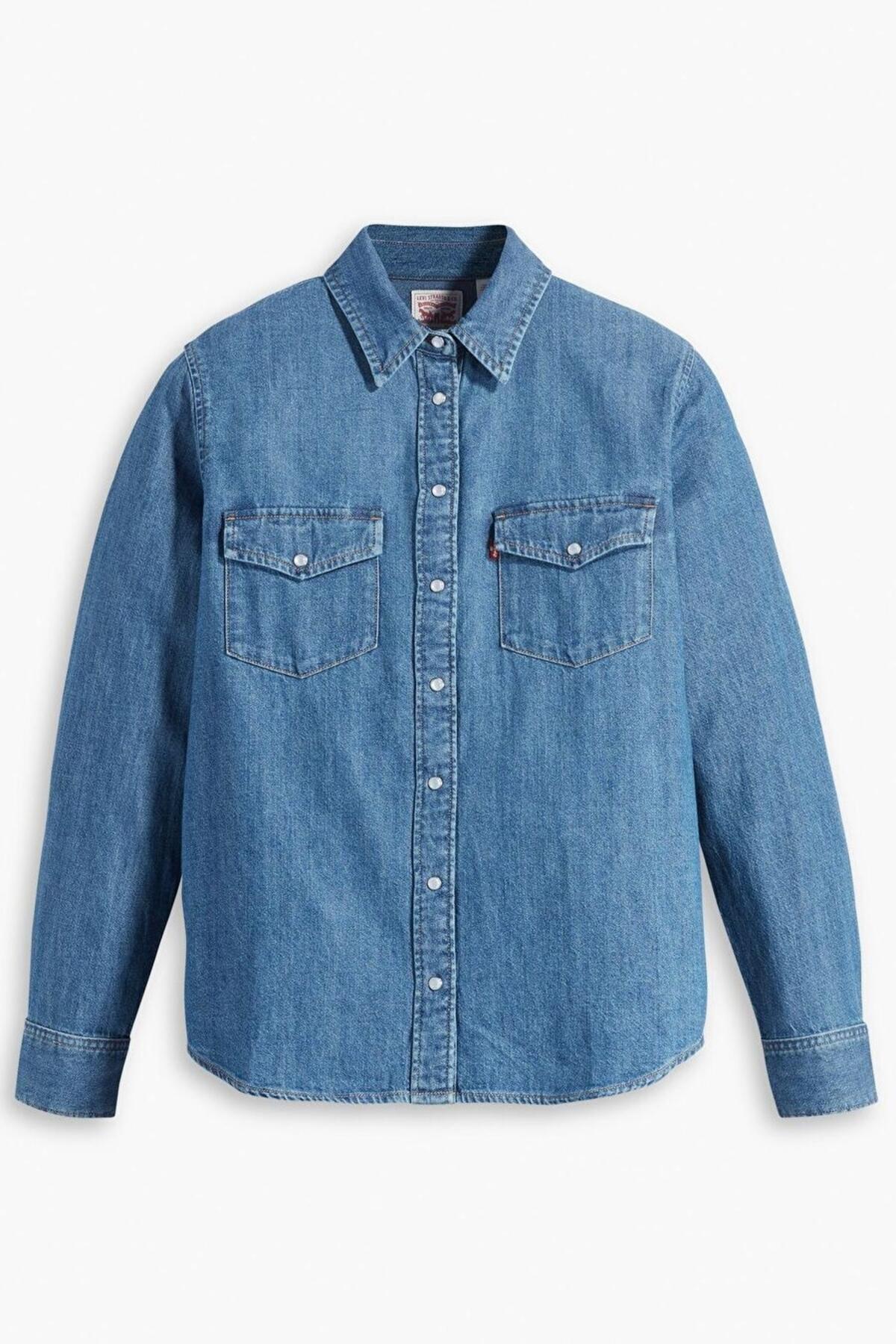Levis Gömlek 16786-0017 Orta İndigo