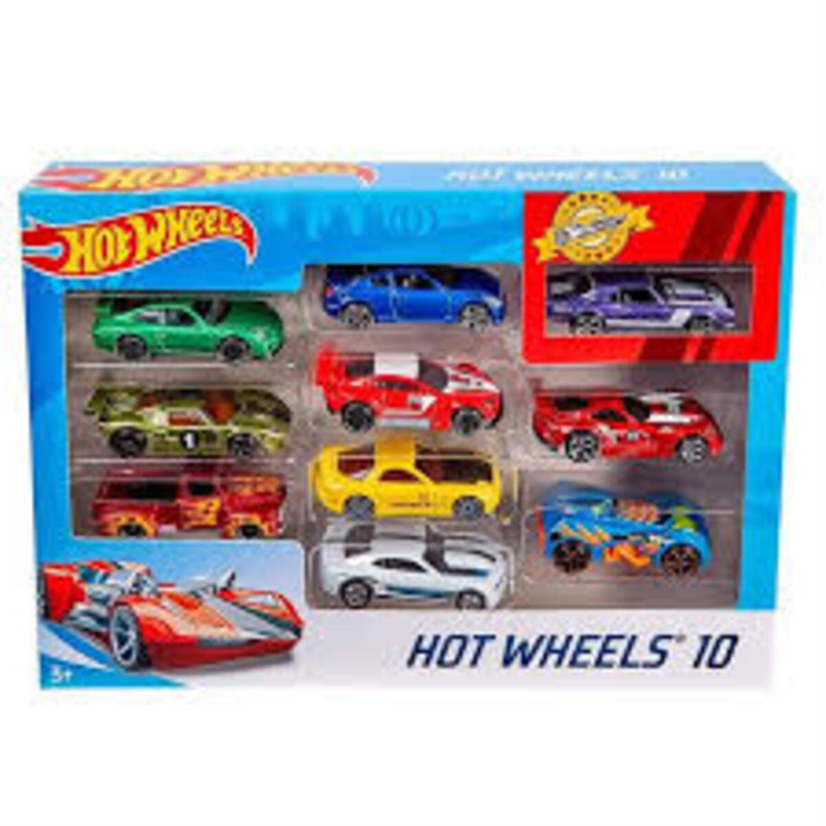 Hot Wheels Araba Seti 10Lu MTL-54886