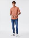 Loft Gömlek U.Kol 2027896 Koyu Camel