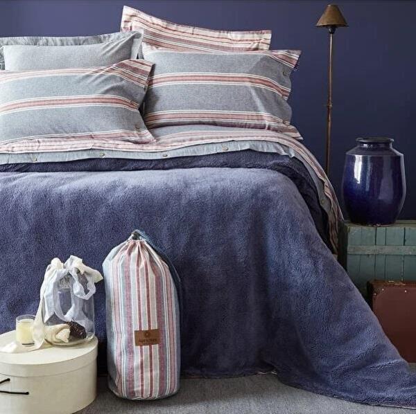Apricitas Home Nevresim Takımı Çift Kişilik Double Comfort Denim