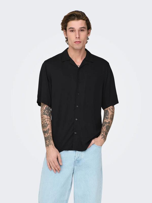 Only&Sons Gömlek 22024164 Siyah