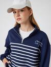 Koton Sweatshirt 5WAL10210IK Lacivert
