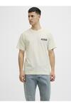 Jack&Jones Tişört 12281092 Krem