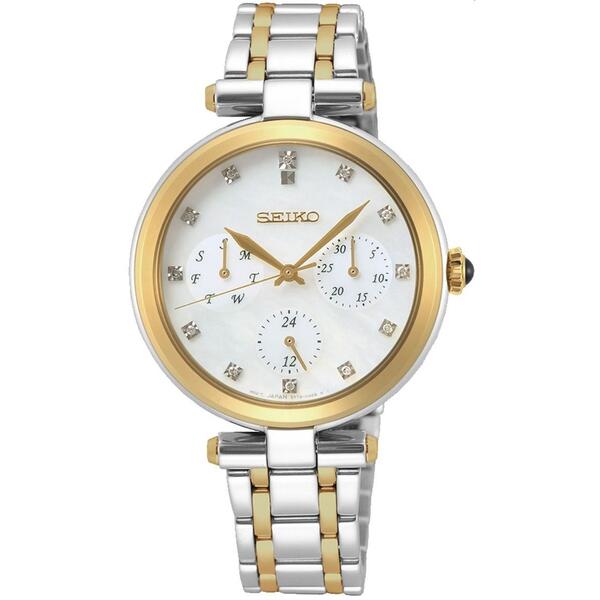 Seiko Saat Kadın SKY660P1 Silver Gold