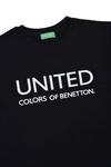 Benetton Sweatshirt BNT-B21877 16030 Siyah
