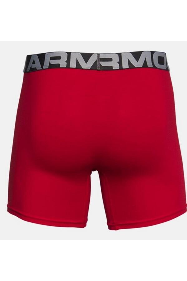 Under Armour Charged Cotton 6İn 3Pack 1363617-600 Kırmızı