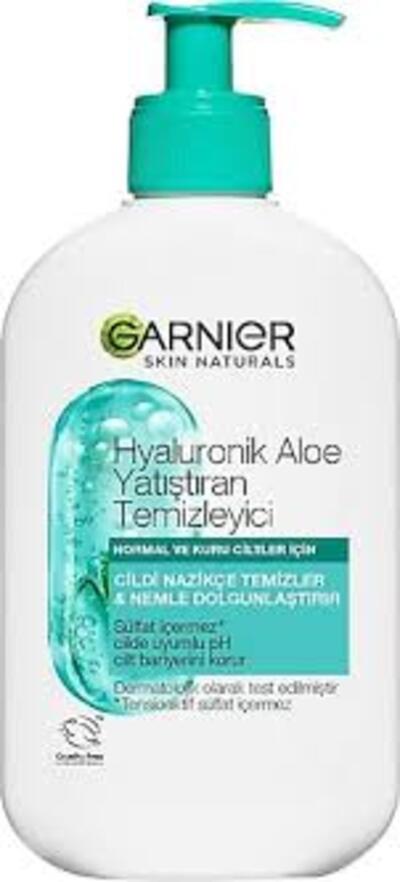 Garnier Temizleyici Hyaluronik Aloe Nem+Yatıştıran 250Ml (Dy)