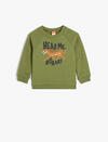 Koton Sweatshirt Erkek Bebek 5WMB10184TK Yeşil