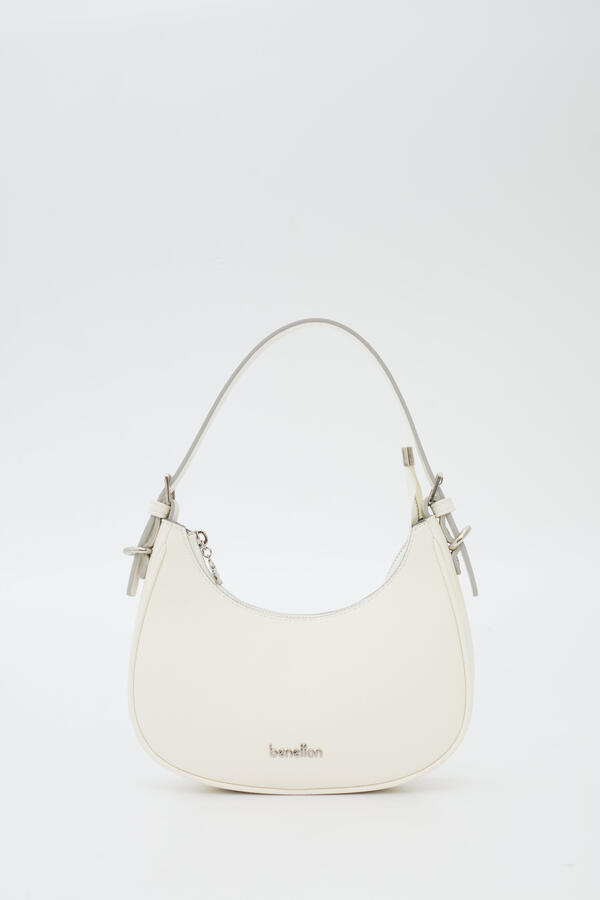 United Colors Of Benetton Kadın Kol Çantası BNT_1820 Beyaz