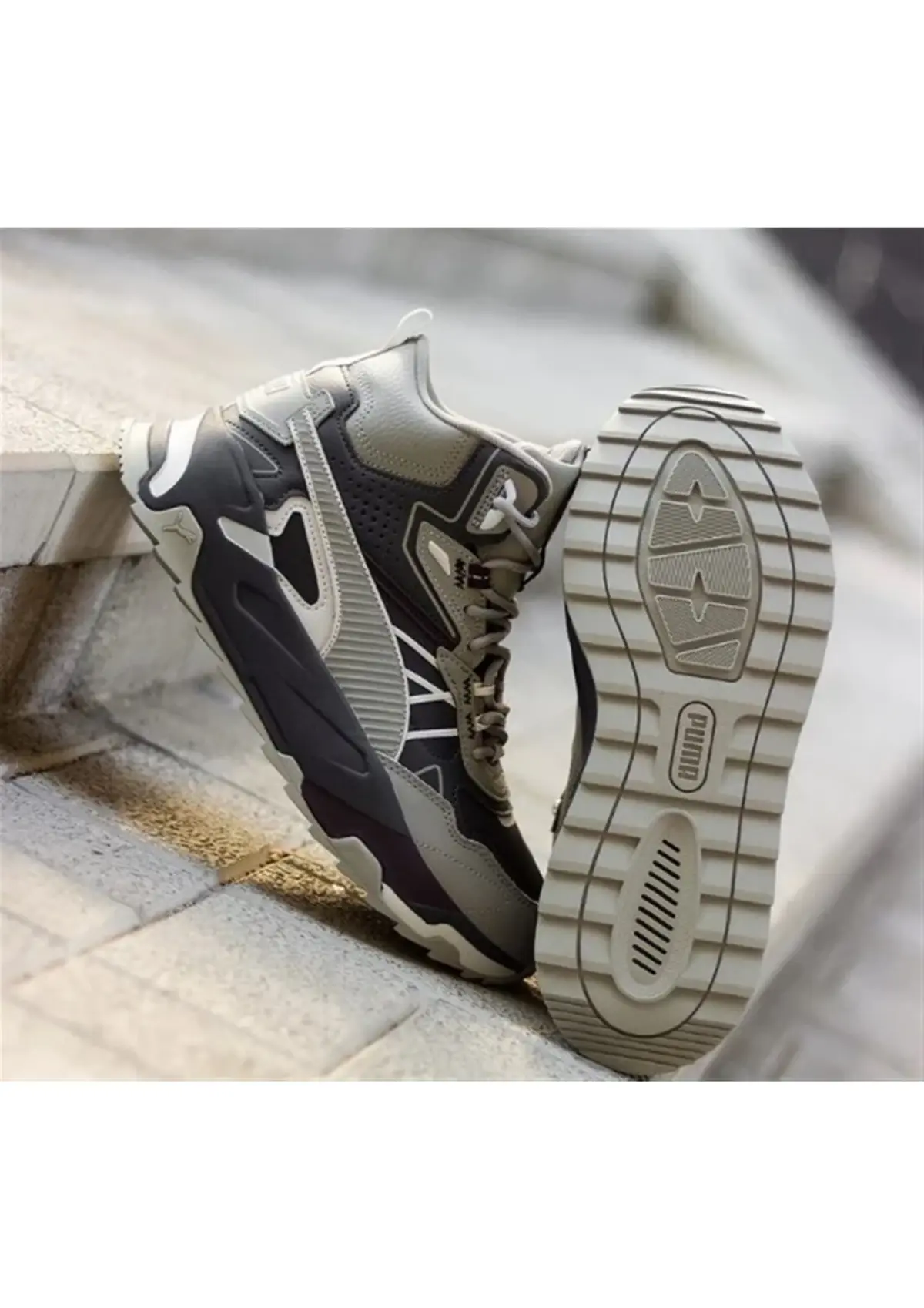 Puma Trinity Mid Hybrid L 39398510 Koyu Gri
