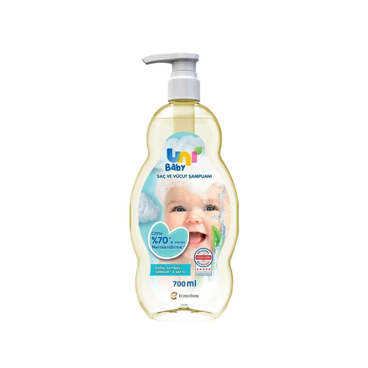 Uni Baby Saç Ve Vücut Şampuanı 700Ml