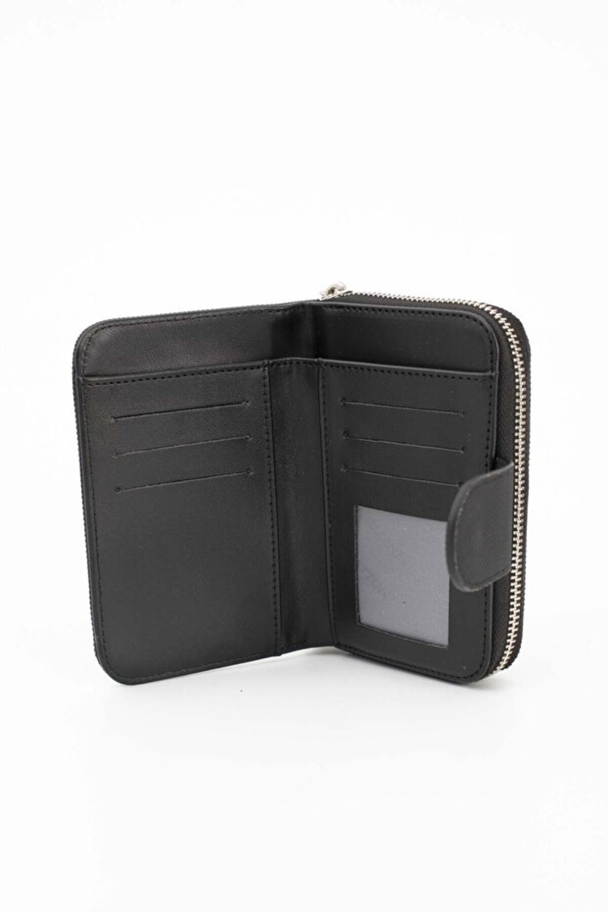 United Colors Of Benetton Kadın Cüzdan BNT_1658 Siyah United Colors Of Benetton Kadın Cüzdan BNT_1658 Siyah