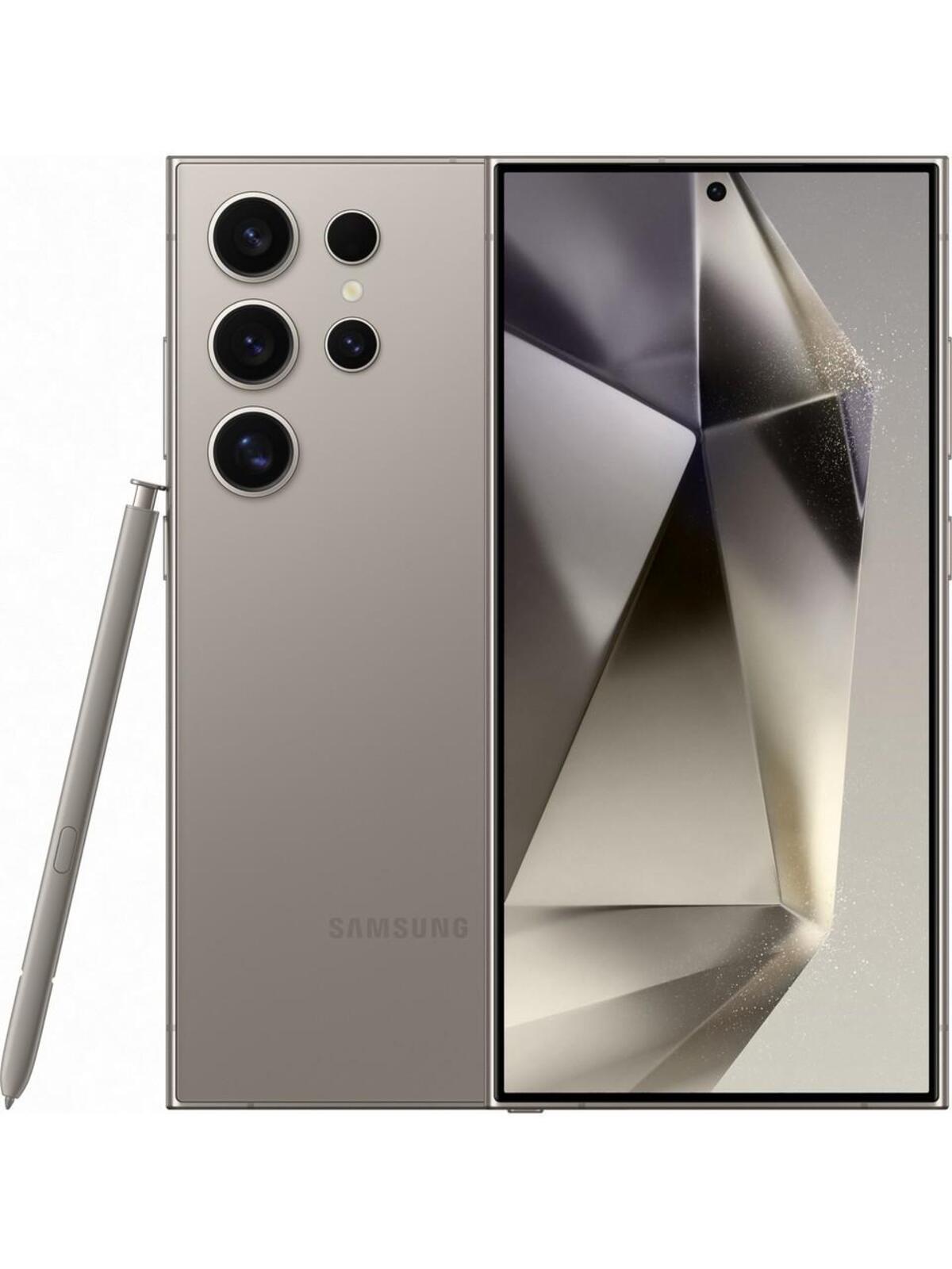 Samsung Cep Telefonu Galaxy S24 Ultra SM-S928B 12/256Gb Titanium Gray