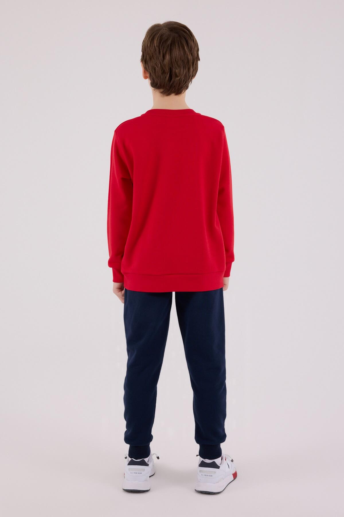 U.S Polo Assn. Eşofman Takımı Erkek Çocuk US2227-G Kırmızı