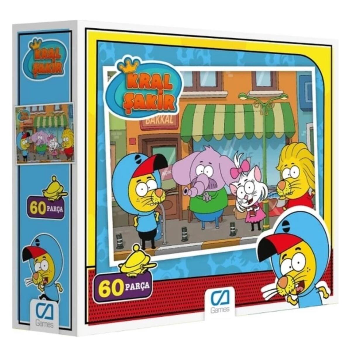 Ca Games Puzzle 60 Parça Kral Şakir CA60-5095