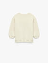 Koton Sweatshirt Kız Bebek 6WMG10095AK Bej Koton Sweatshirt Kız Bebek 6WMG10095AK Bej