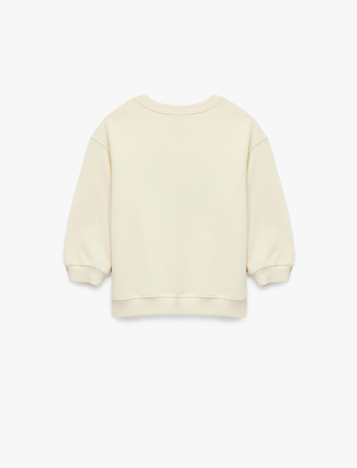 Koton Sweatshirt Kız Bebek 6WMG10095AK Bej Koton Sweatshirt Kız Bebek 6WMG10095AK Bej