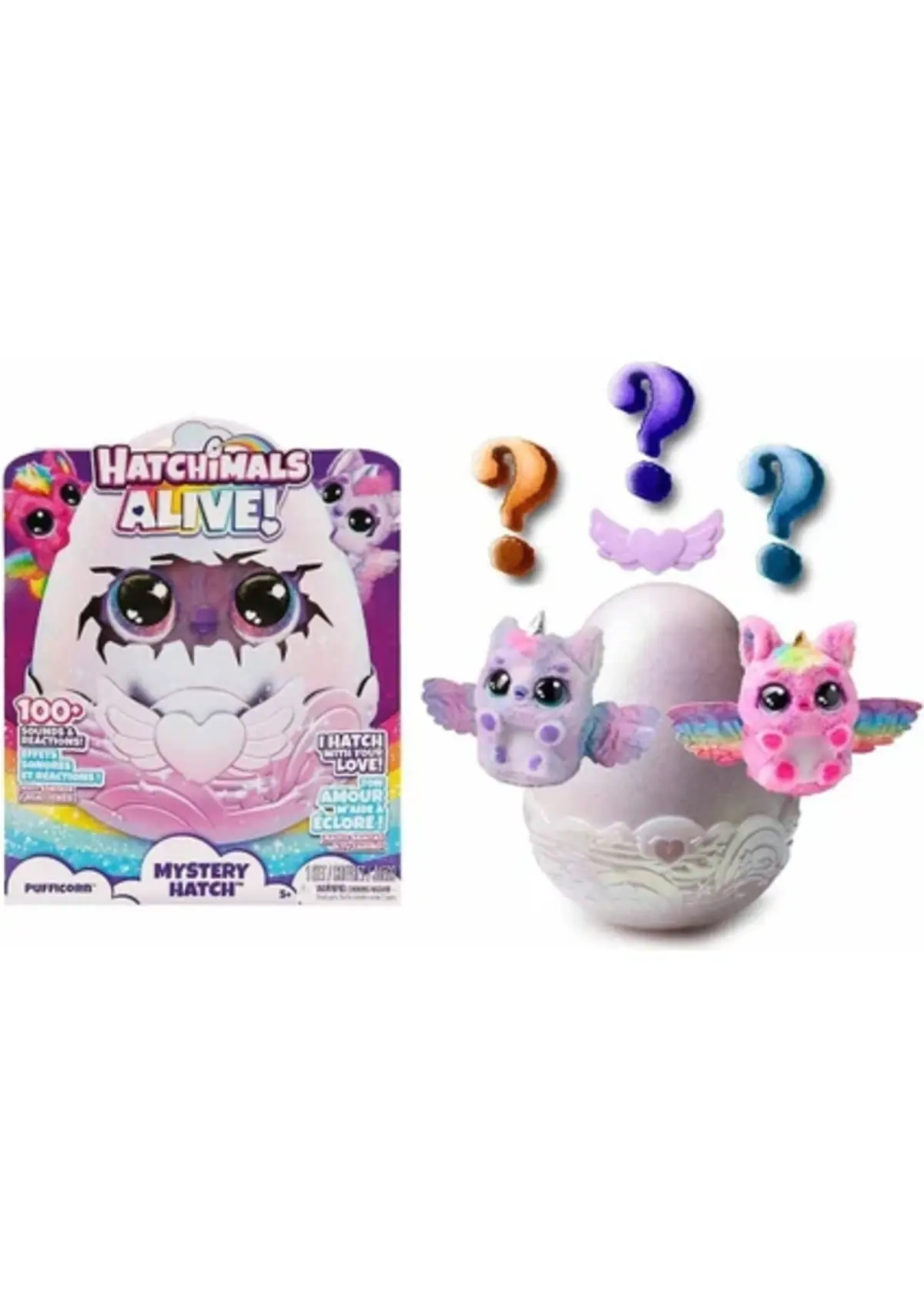 Spin Master Egg Hatchimals Alive Secret Hatch Pufficorn SPM-6069132