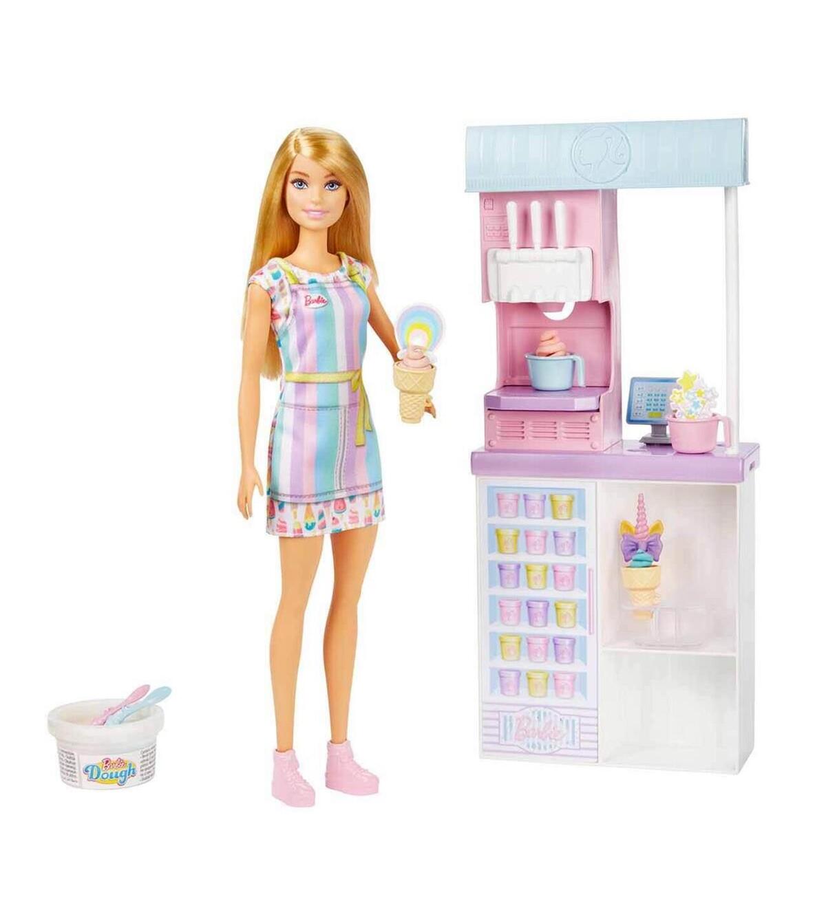 Barbie Dondurma Dükkanı Oyun Seti MTL-HCN46