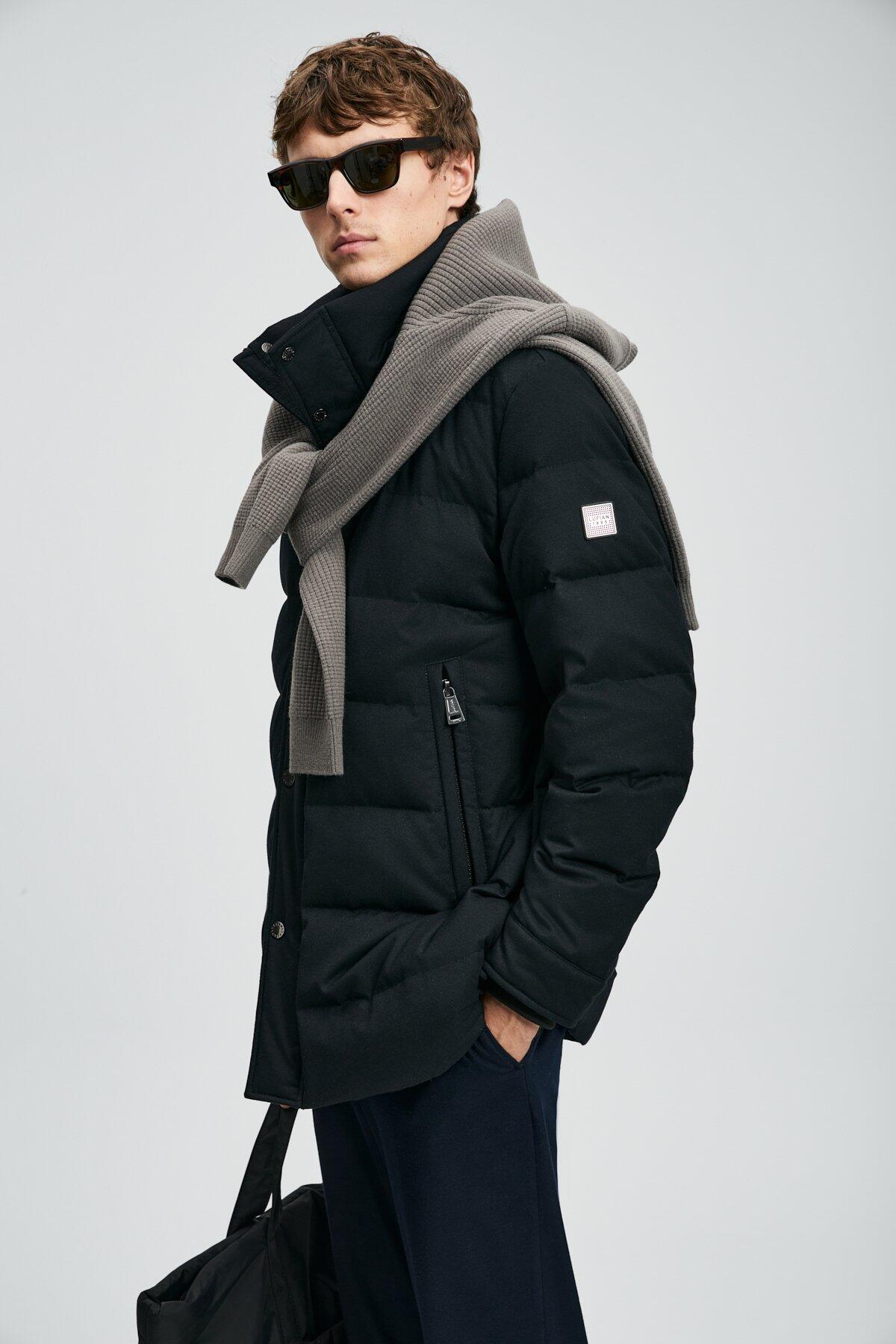Lufıan Erkek Mont Rıld 112120256 Siyah