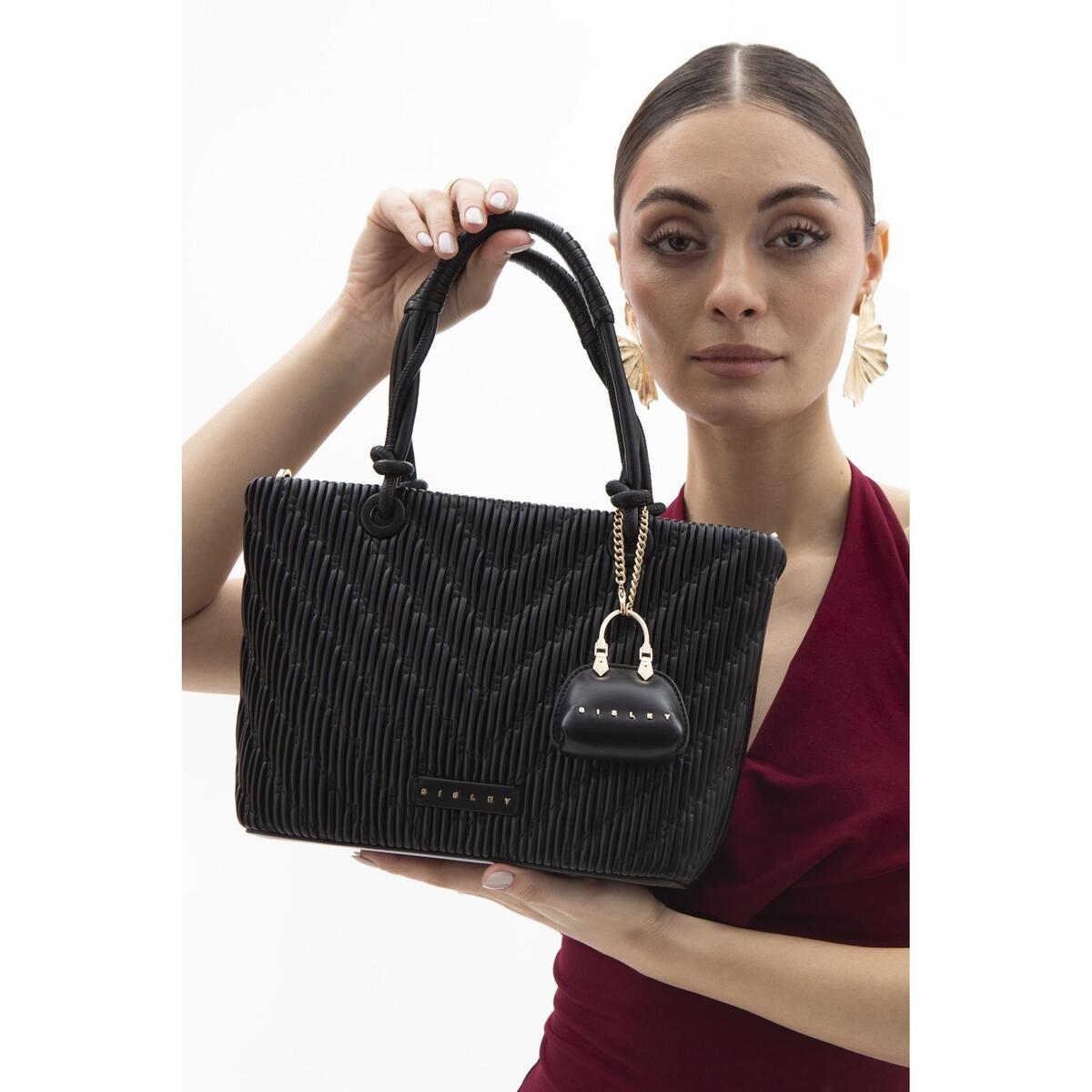 Sisley Kadın Kol Çantası SLY_143 Siyah