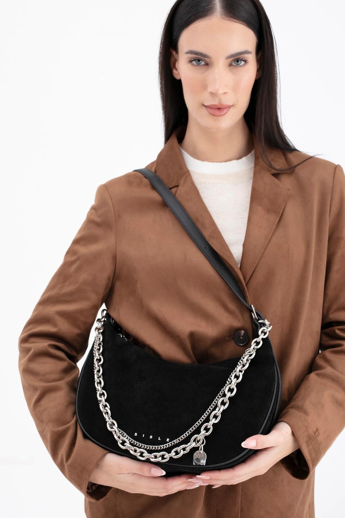 Sisley Kadın Kol Çantası SLY_306 Siyah