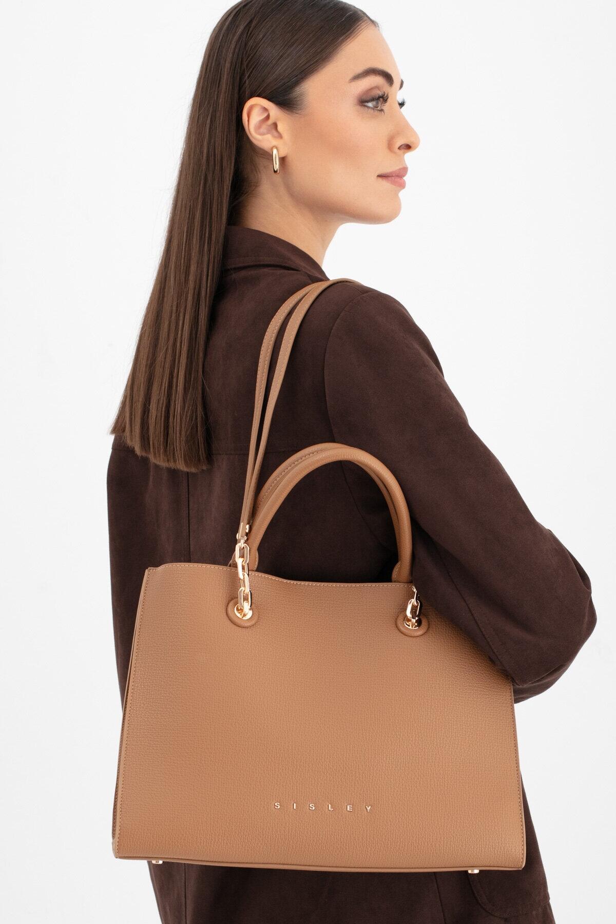 Sisley Kadın Kol Çantası SLY_260 Camel