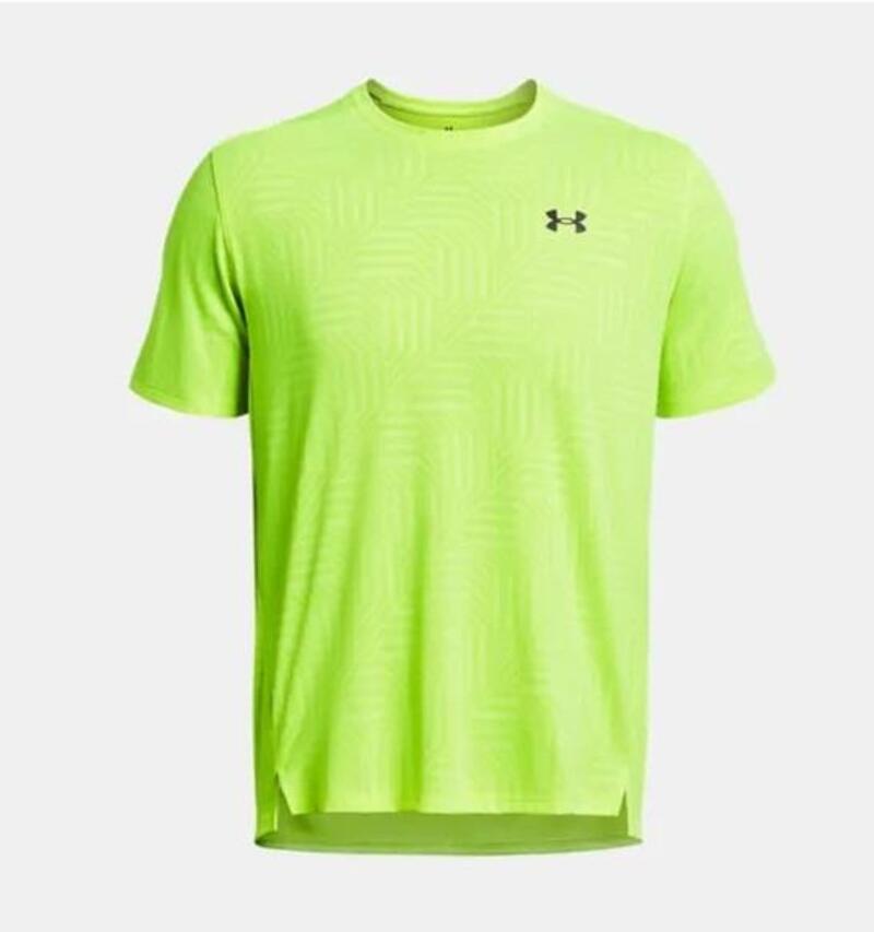 Under Armour Ua Tech Vent Geotessa Ss 1382182-731 Neon Sarı (Dy)