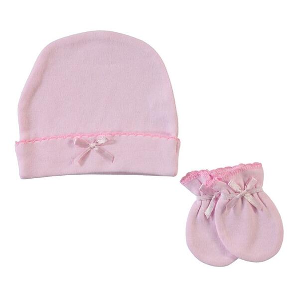 Sevi Şapka Eldiven Takımı Pembe 99-2