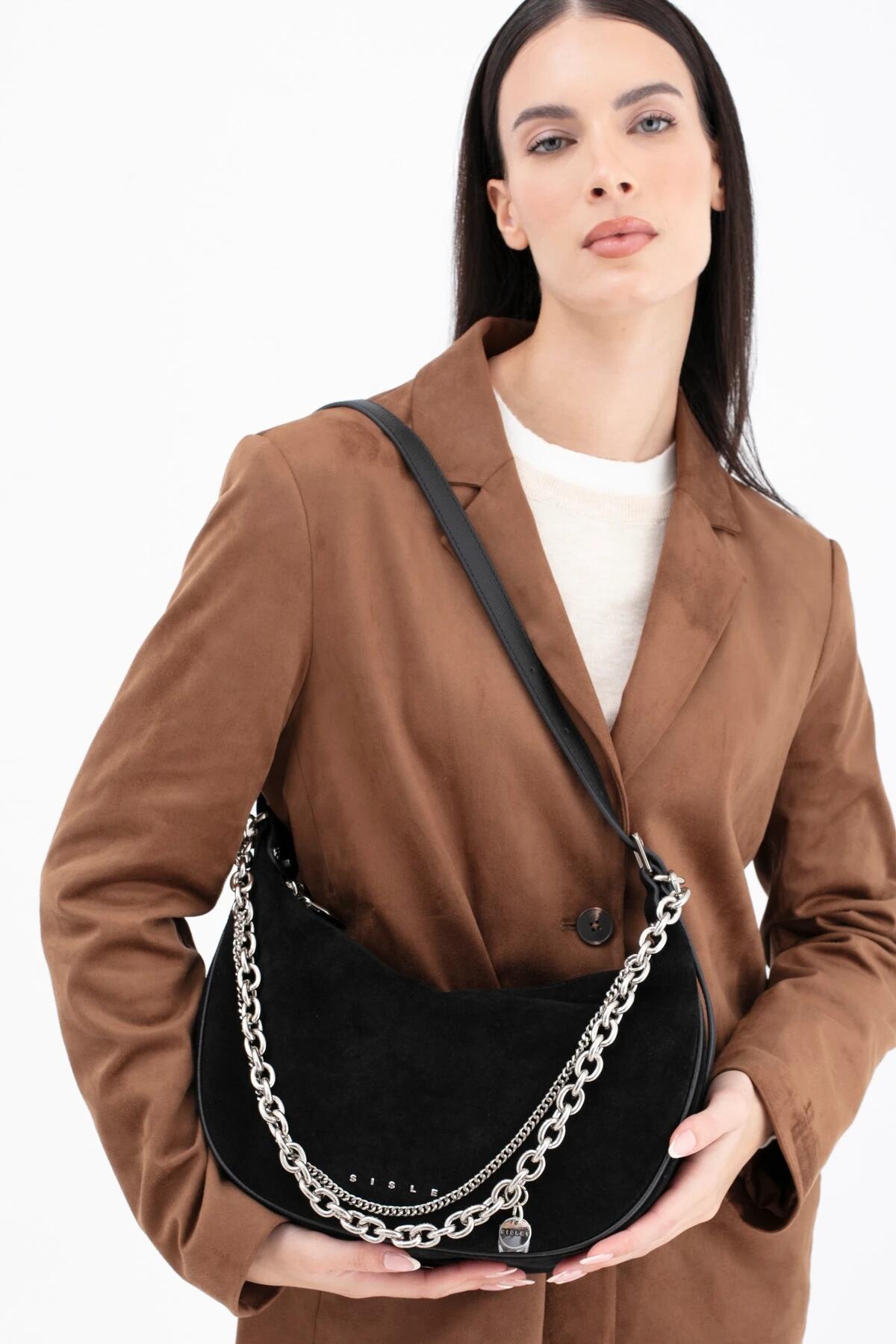 Sisley Kadın Kol Çantası SLY_306 Siyah