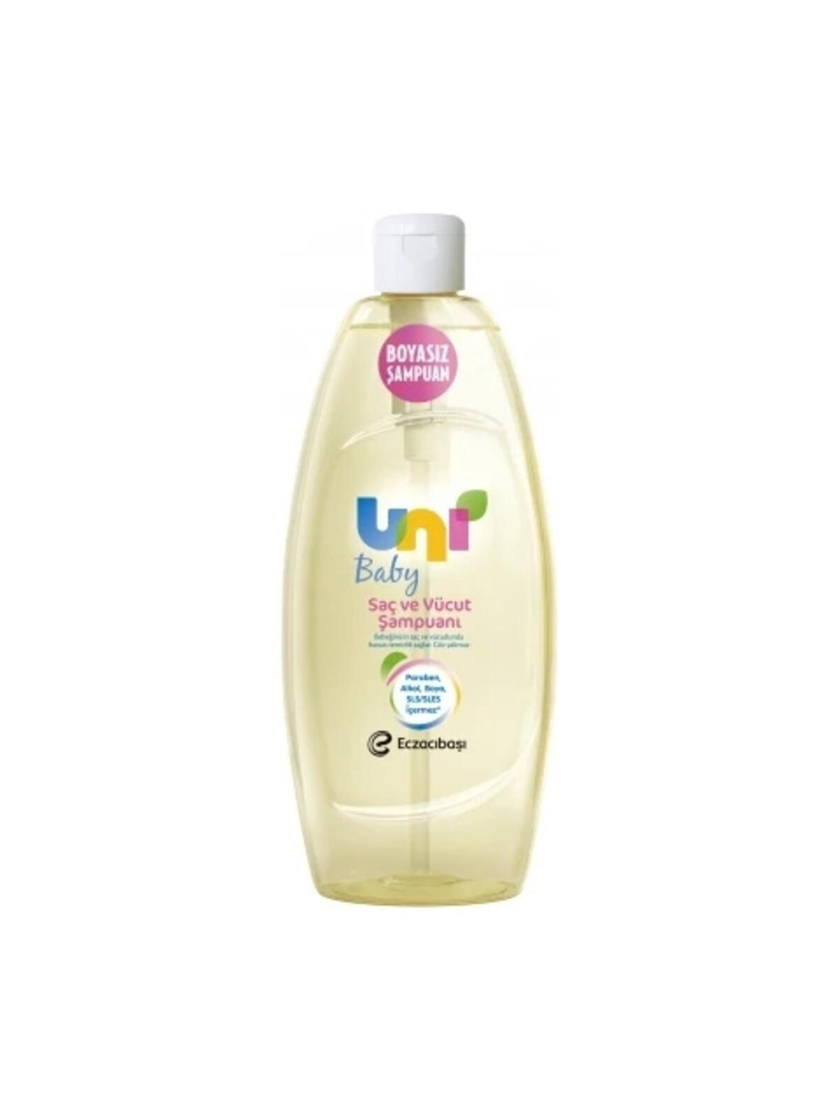Uni Baby Şampuan 500Ml (Pompasız-Flip)