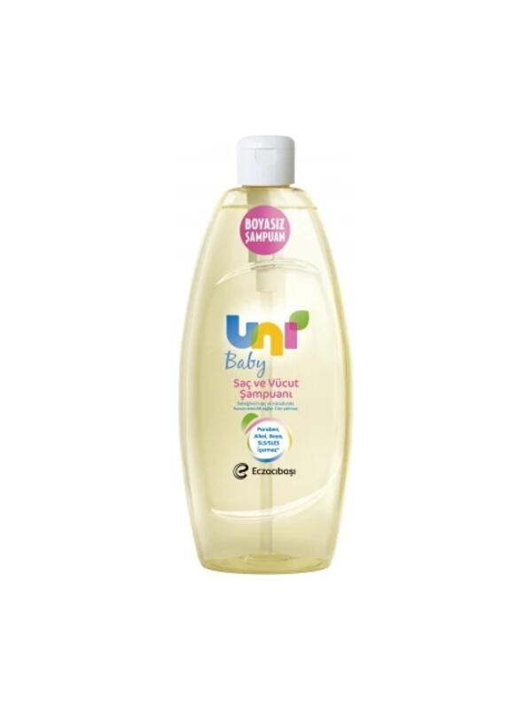 Uni Baby Şampuan 500Ml (Pompasız-Flip)