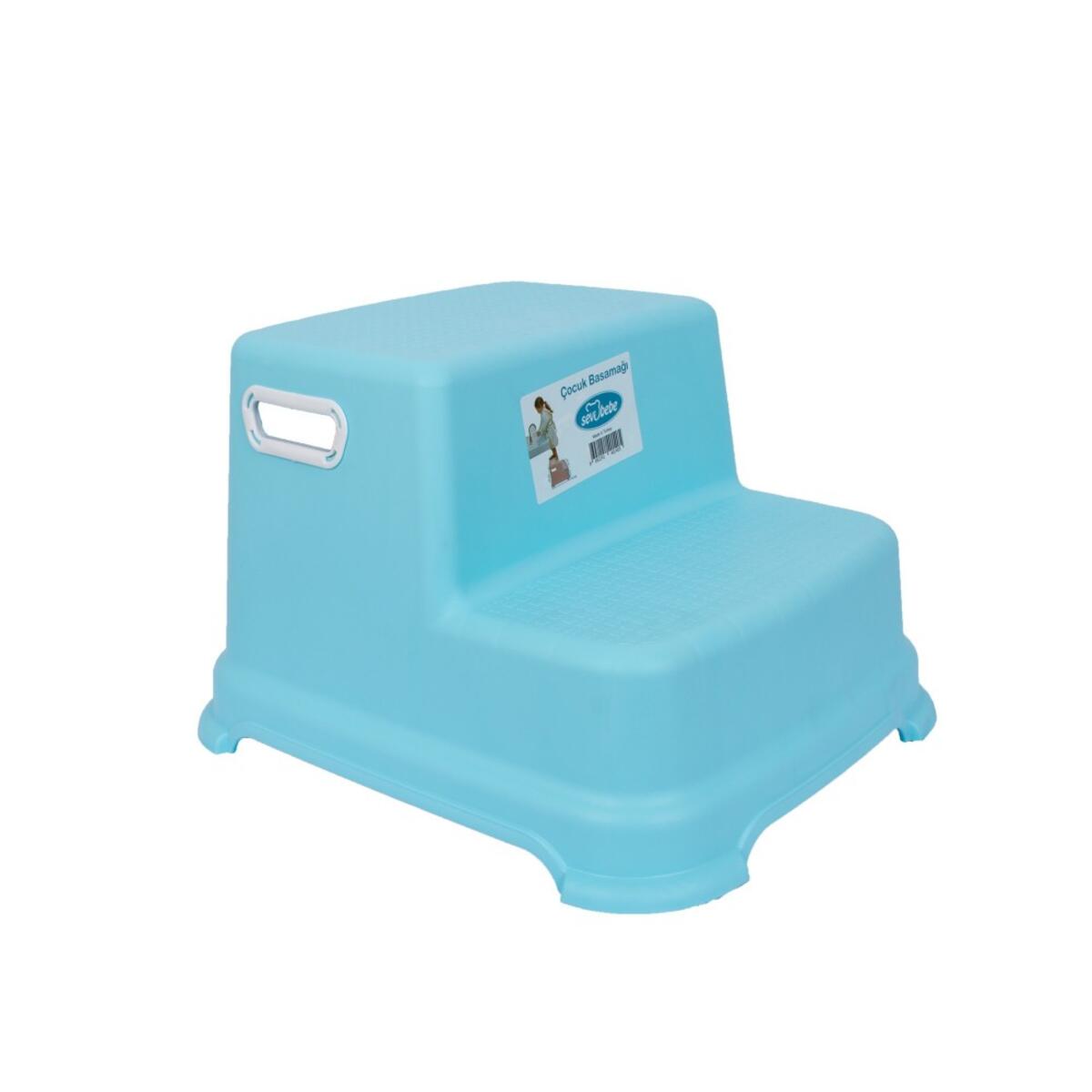 Sevi Çocuk Basamağı Çift Katlı 140-15 Turkuaz Sevi Çocuk Basamağı Çift Katlı 140-15 Turkuaz