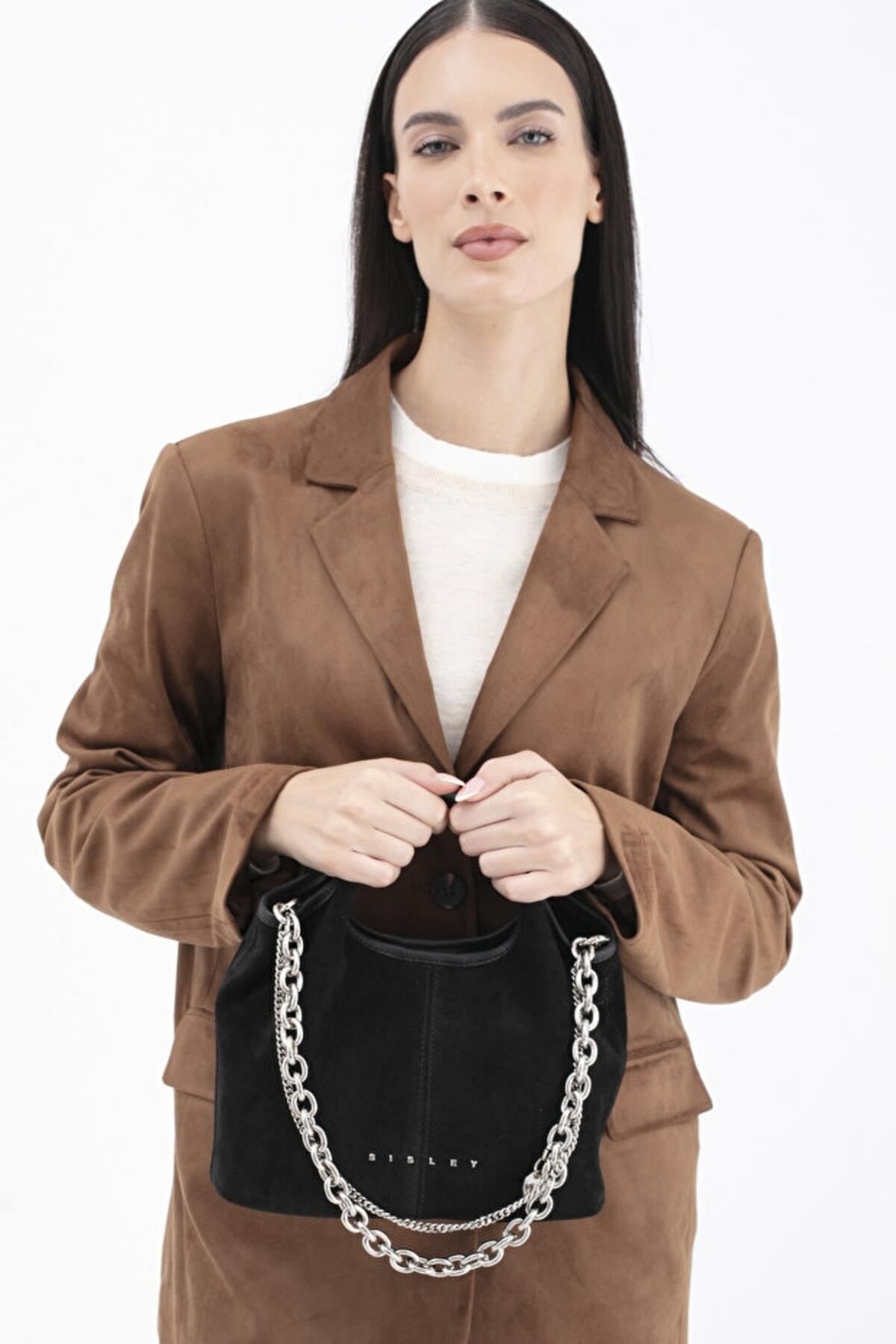 Sisley Kadın Kol Çantası SLY_299 Siyah