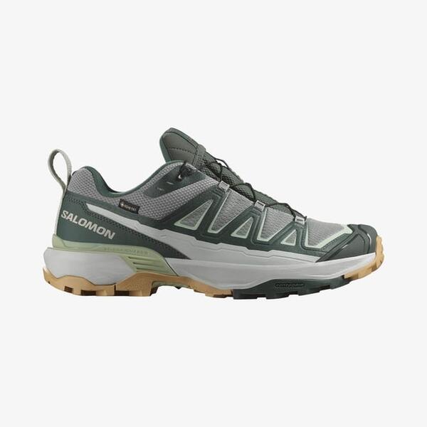 Salomon X Ultra 360 Edge Gore-Tex L47816700 Gri/Yeşil/Adaçayı