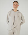 Skechers W Soft Touch Hoodie Sweatshirt S242151-013 Taş