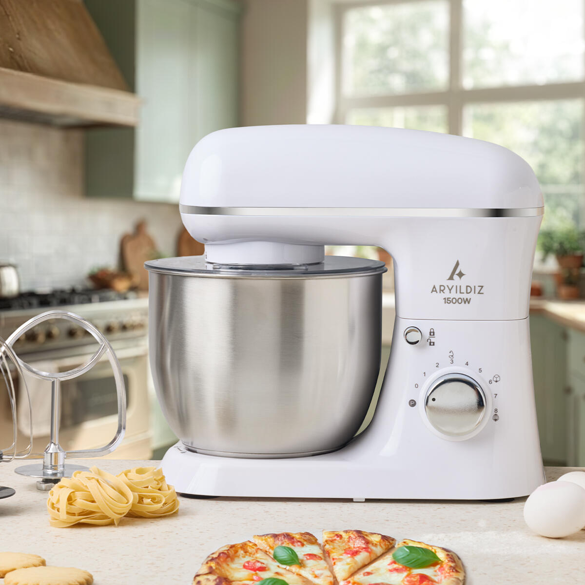 Aryıldız Mikser Standlı Chef Power Krem 153AR274590