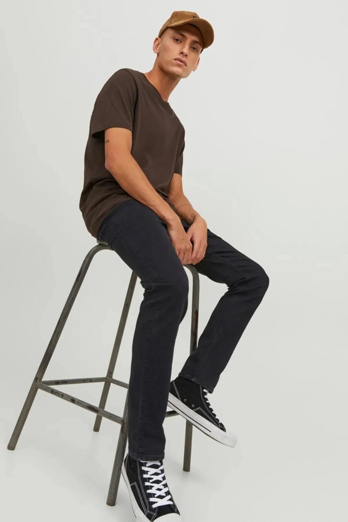 Jack&Jones Pantolon 12246949 Siyah 31 32