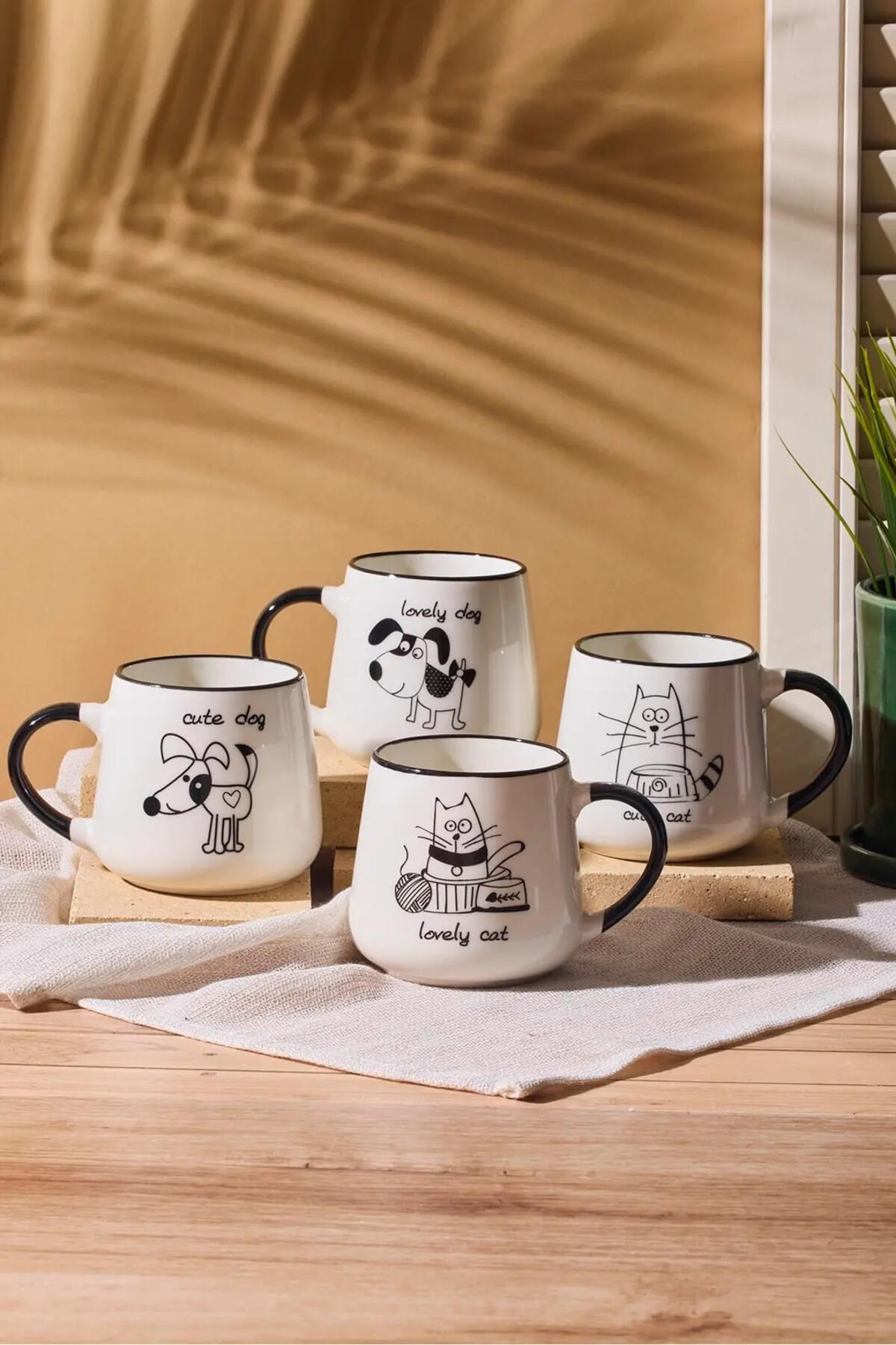 Perotti Kupa CATS Porselen New Bone China 430ml 17868