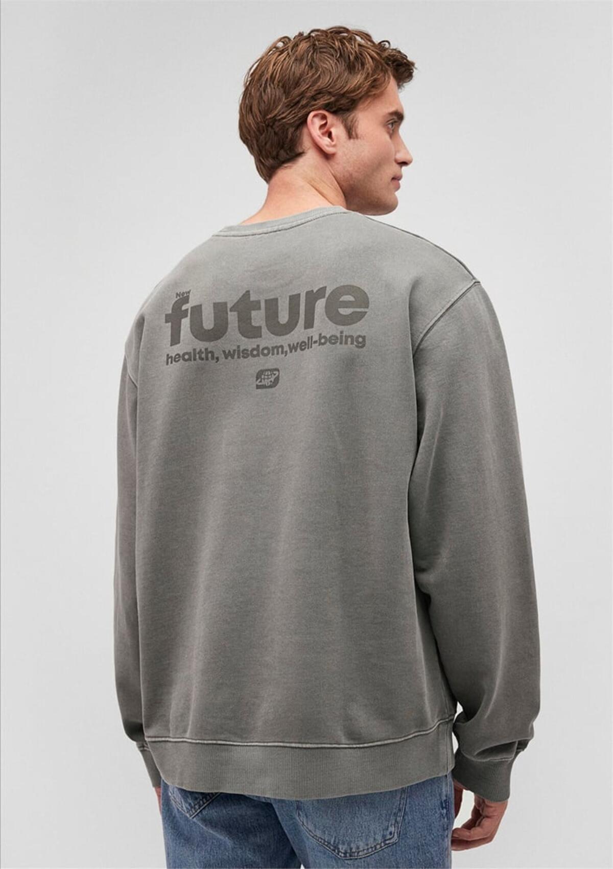 Mavi Sweatshirt M0S10248-85485 Gri