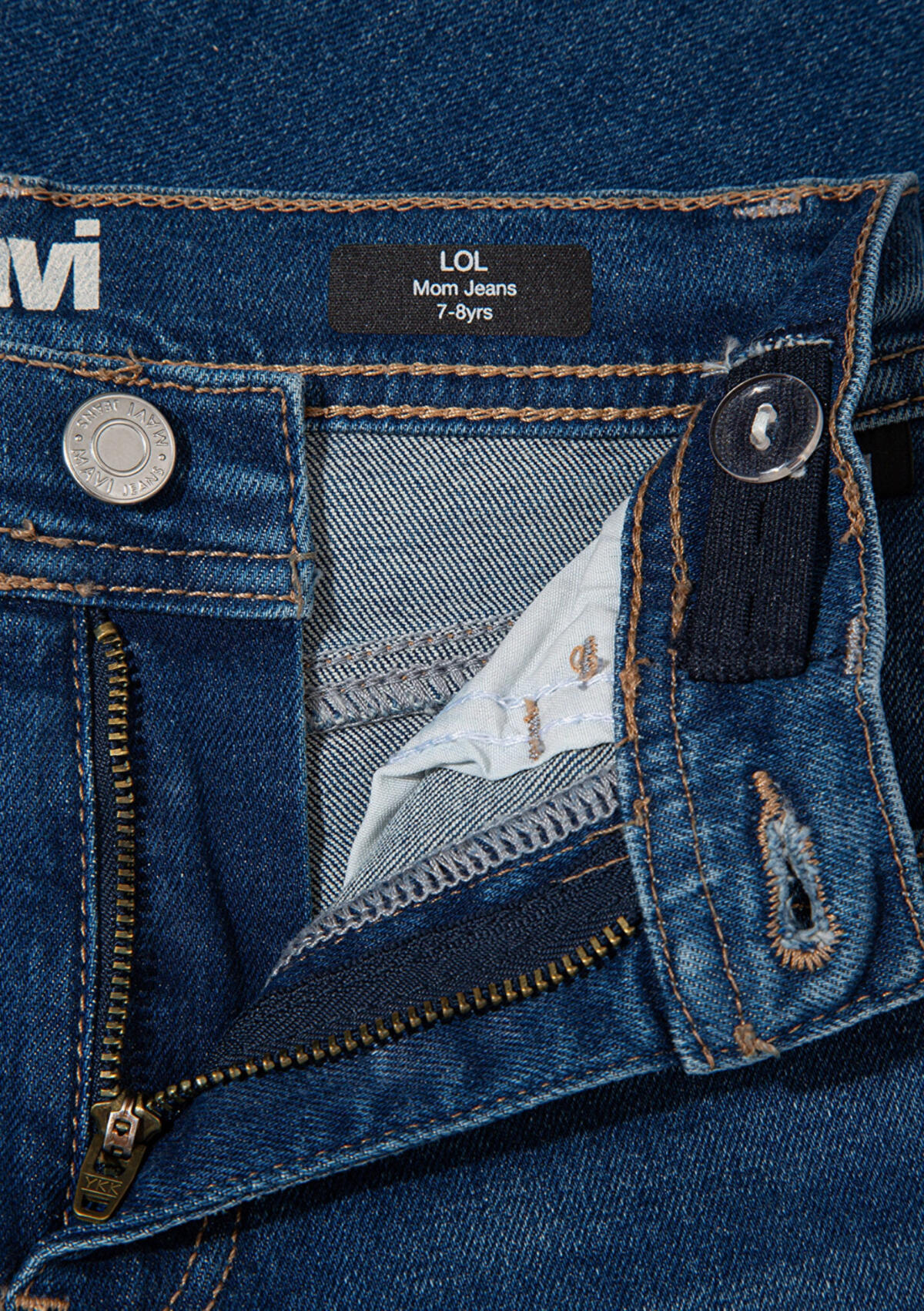 Mavi Pantolon Kız Çocuk Lol M7010037-90876 7-8