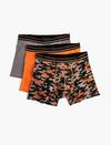 Koton Boxer 4WLM90006MK Turuncu Desenli M