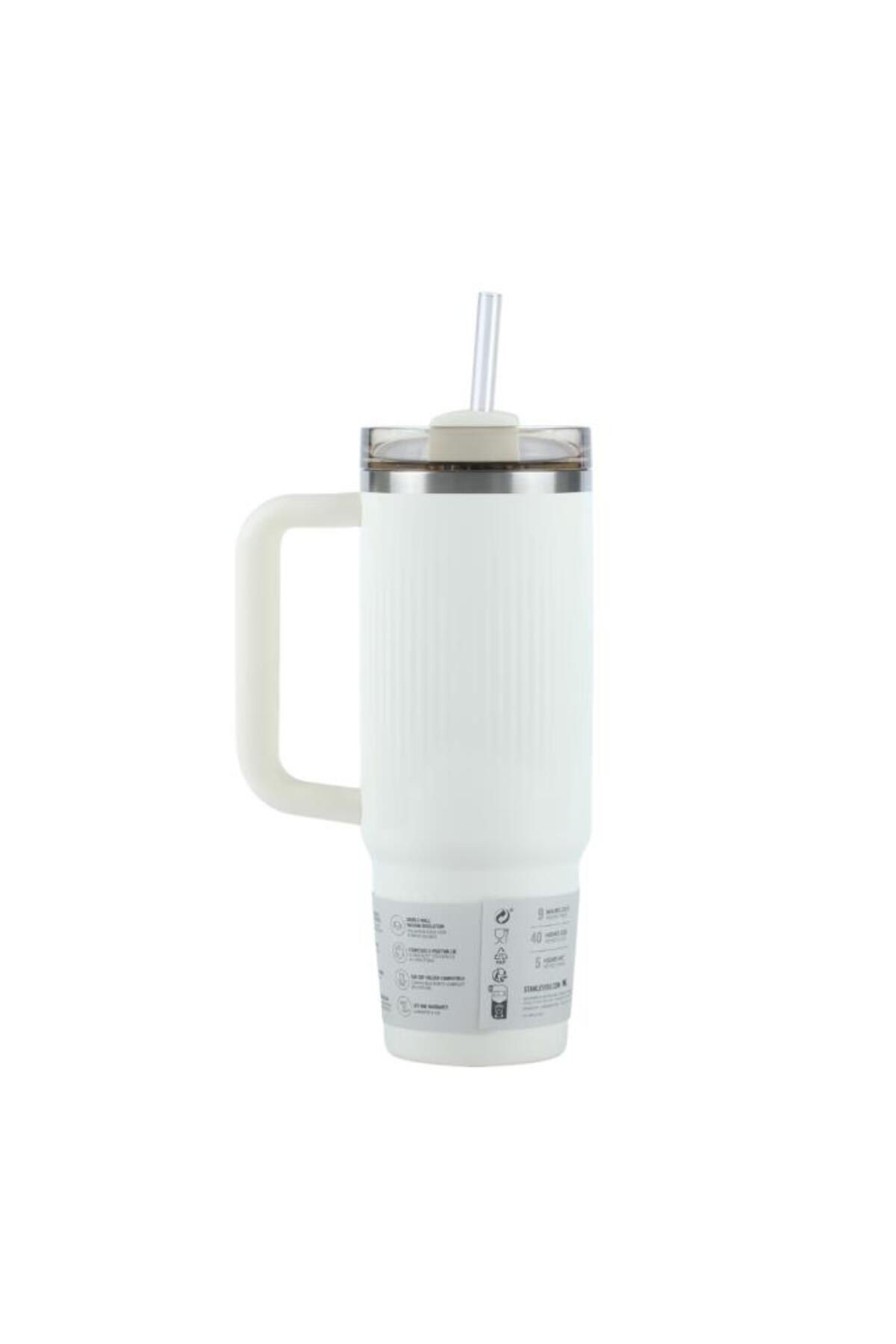 Stanley Termos The Quencher H2.O Fluted Tumbler 0.89 Lt 10-13003-015 Krem